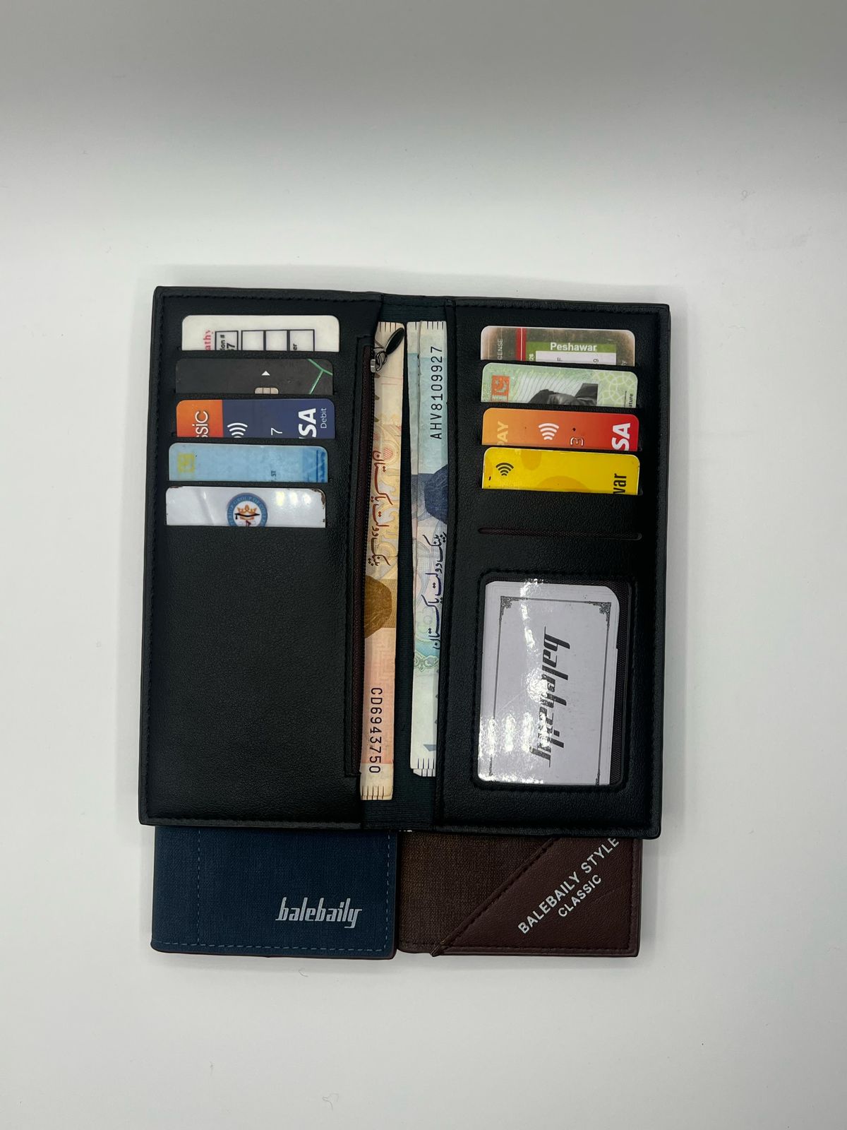 Balebaily Premium Long Wallet for Men & Women