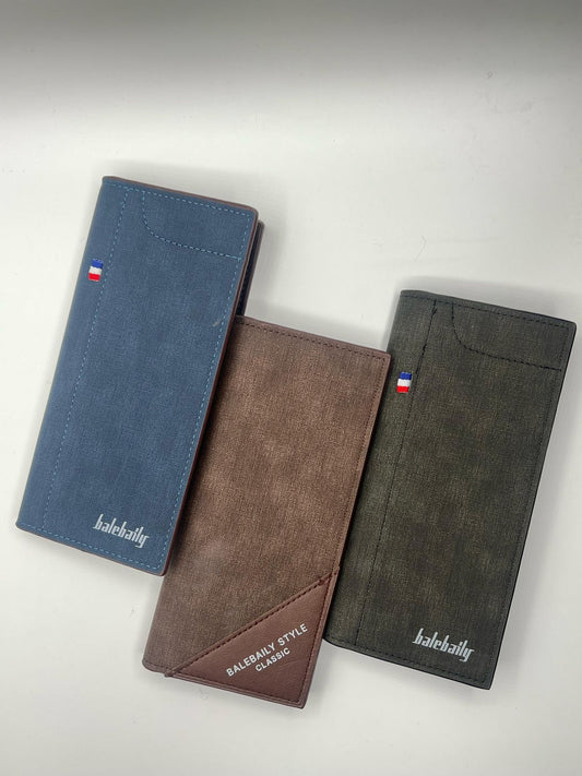 Balebaily Premium Long Wallet for Men & Women