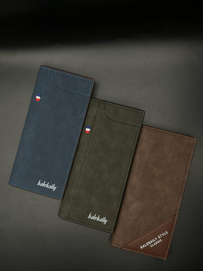 Balebaily Premium Long Wallet for Men & Women